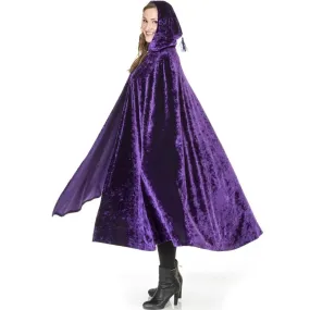 Adult Crushed Velvet Cape