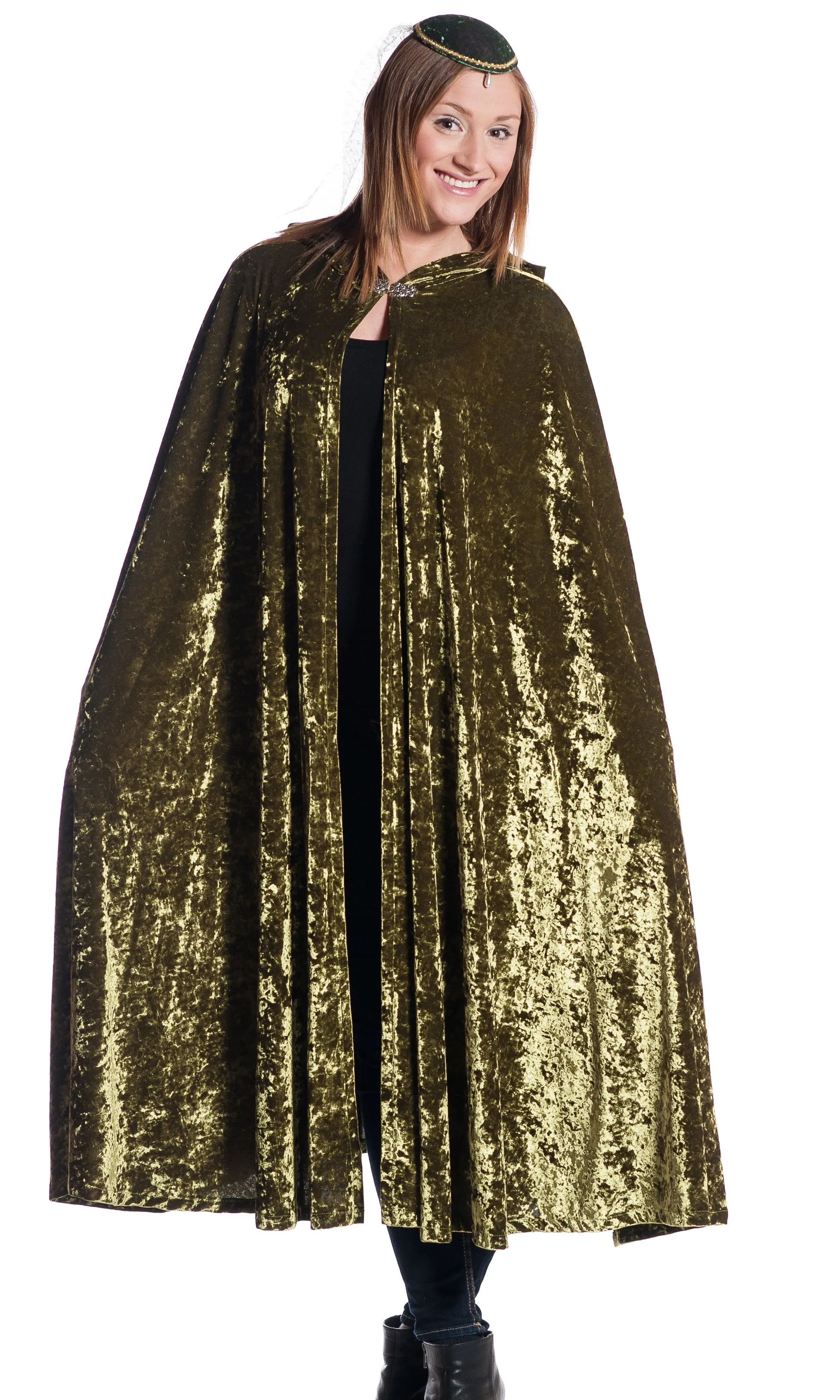 Adult Crushed Velvet Cape