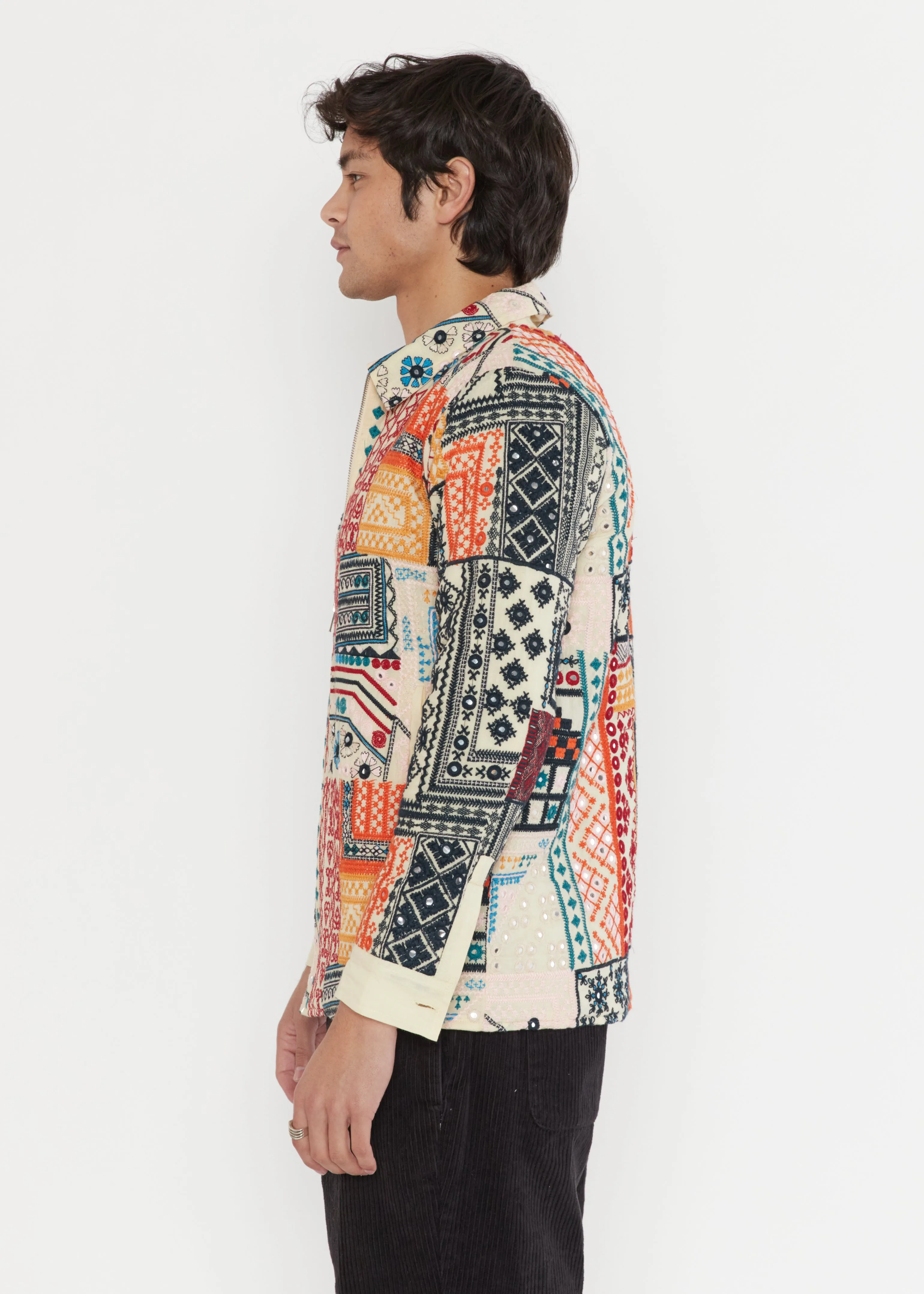 Anaya Embellished Zip Up Jacket