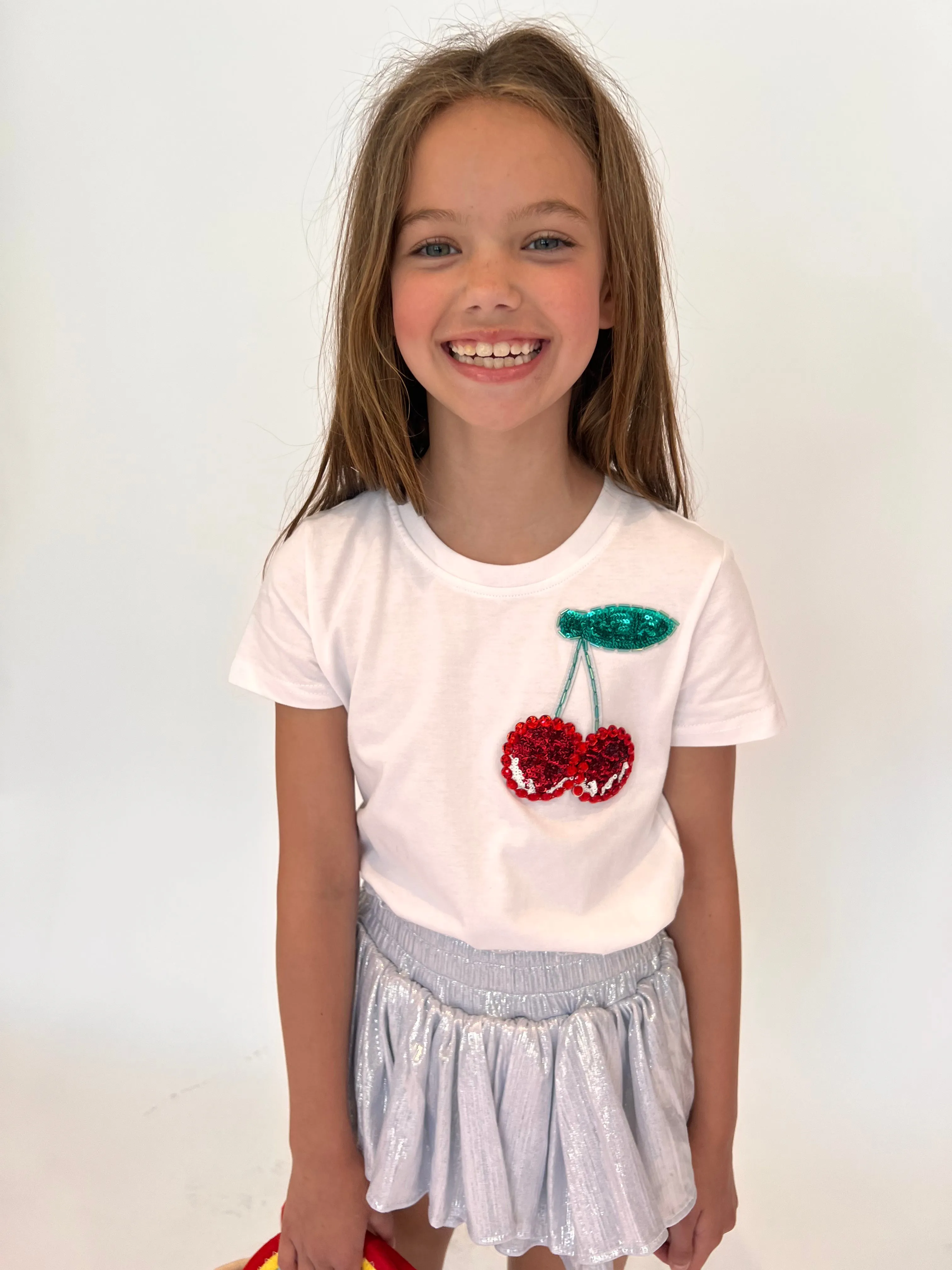 Beaded Gem Cherry T-Shirt