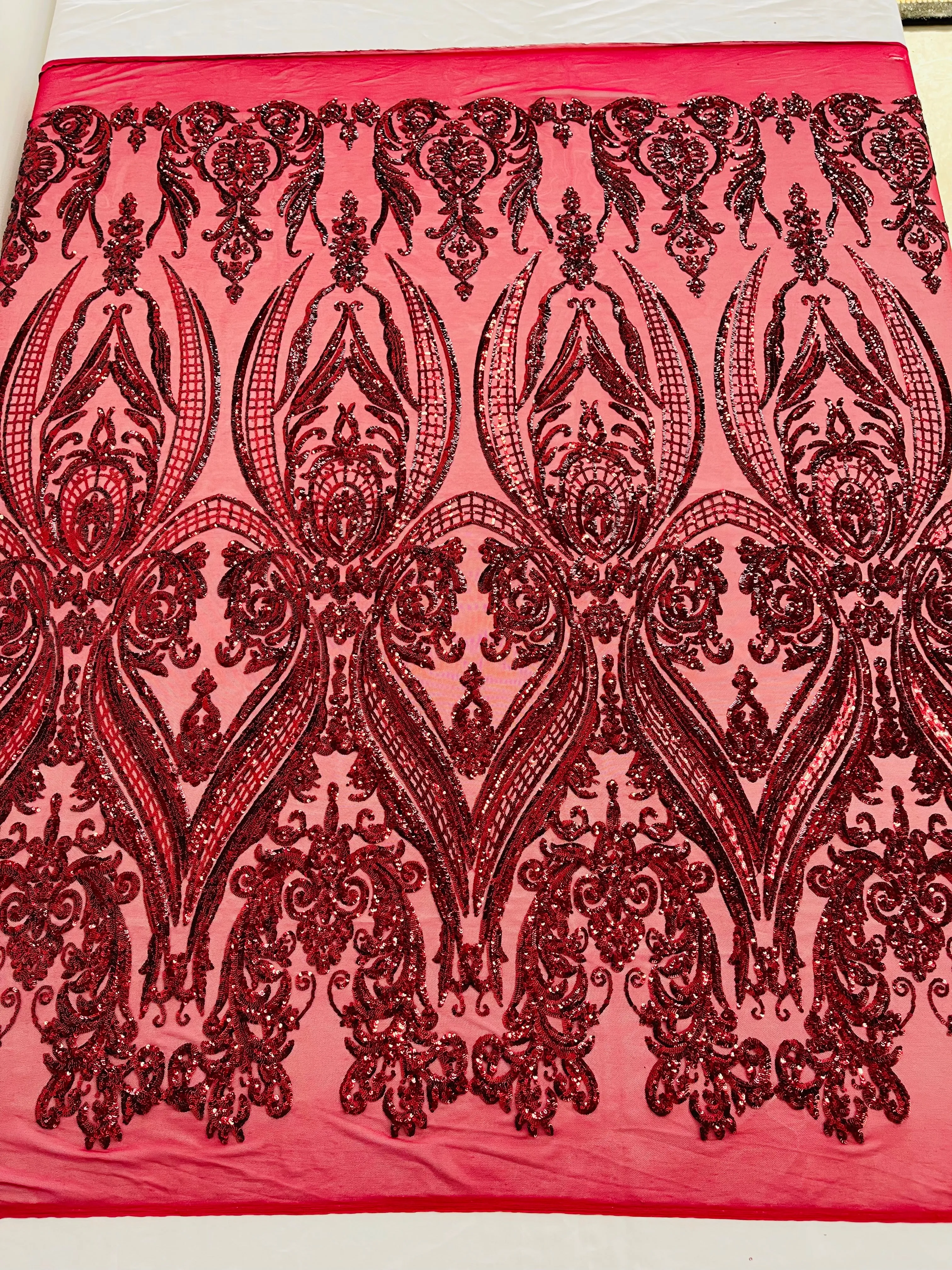 BIG DAMASK SEQUIN (By The Yard)