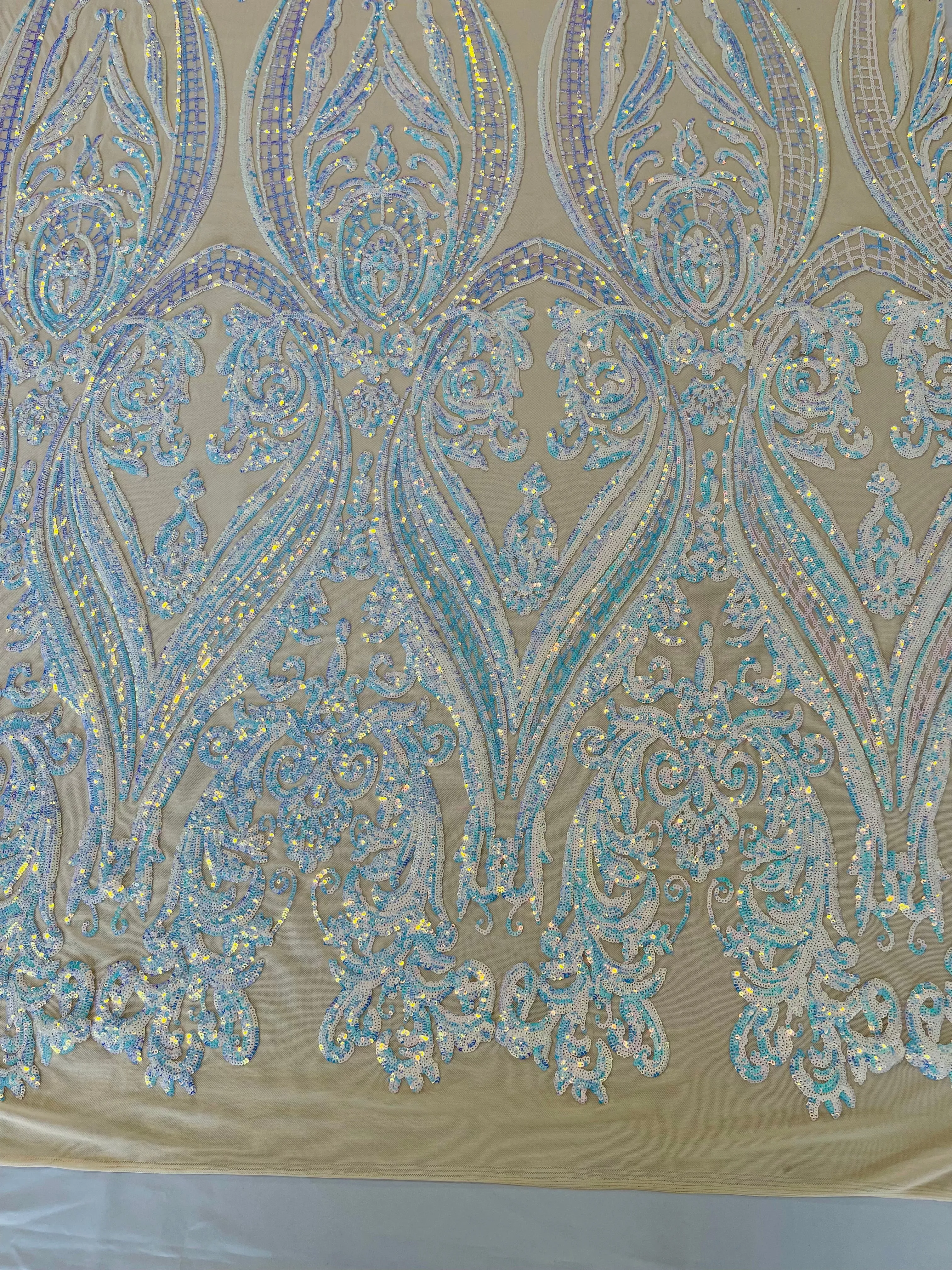 BIG DAMASK SEQUIN (By The Yard)