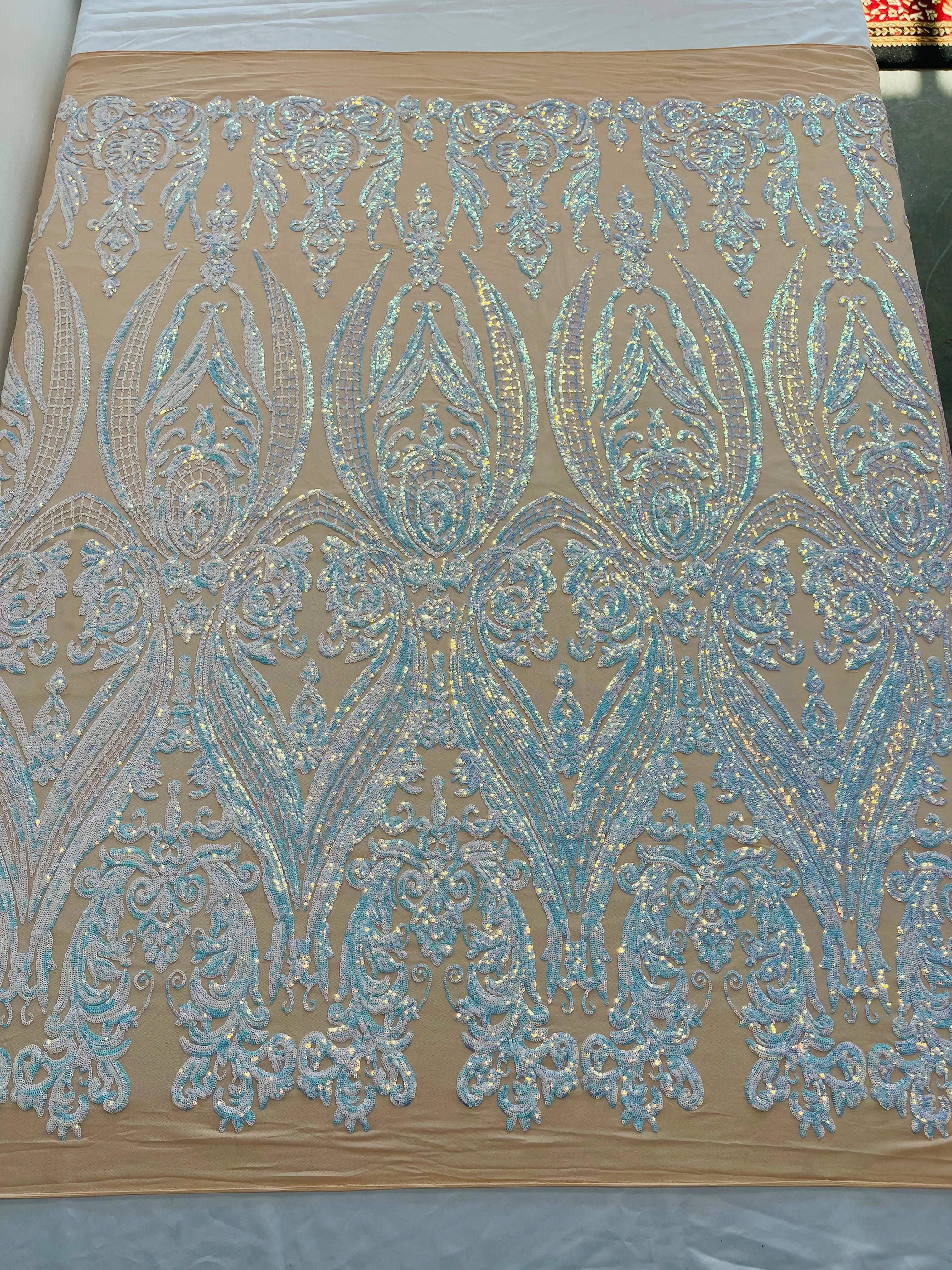 BIG DAMASK SEQUIN (By The Yard)