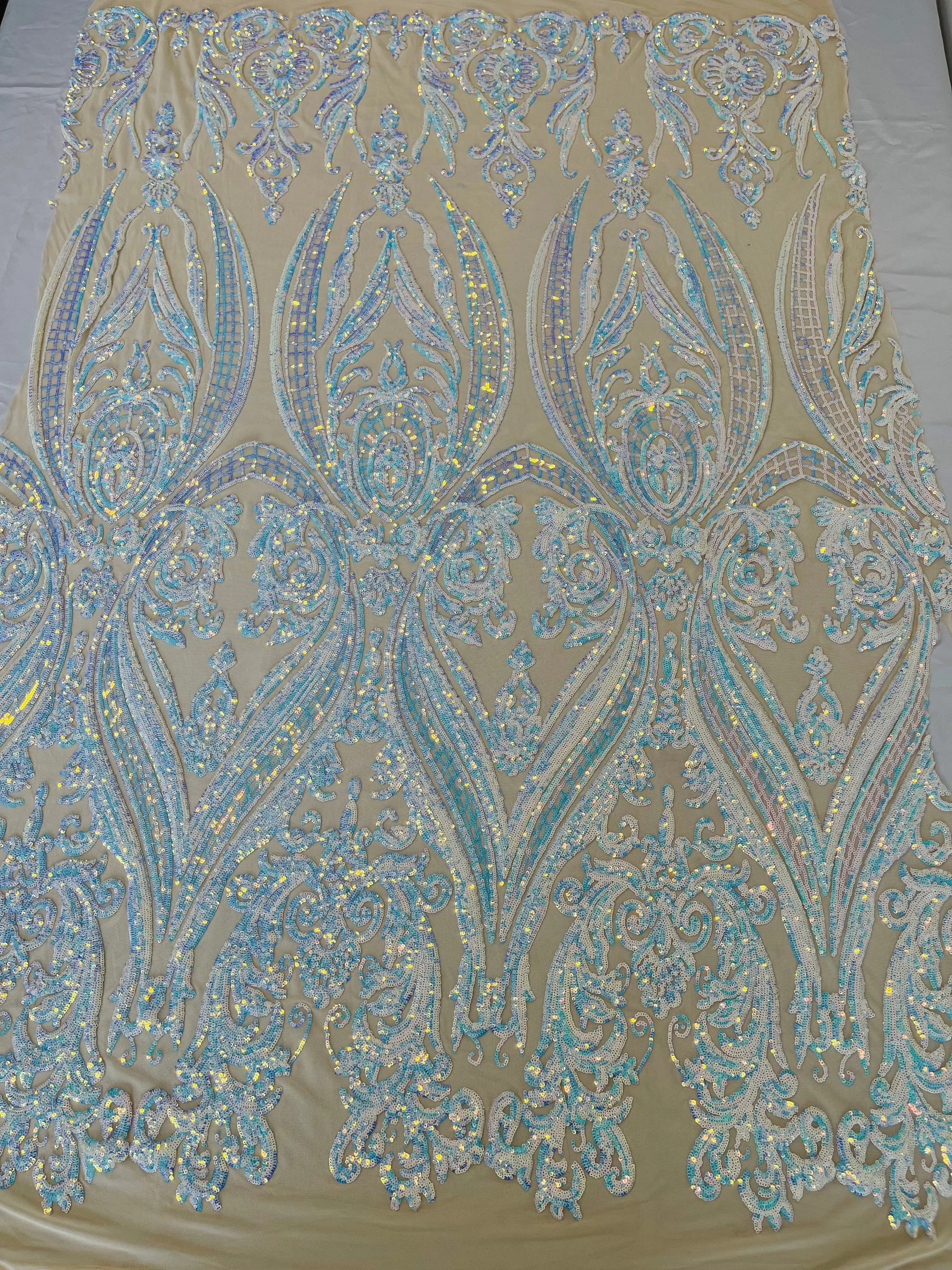 BIG DAMASK SEQUIN (By The Yard)