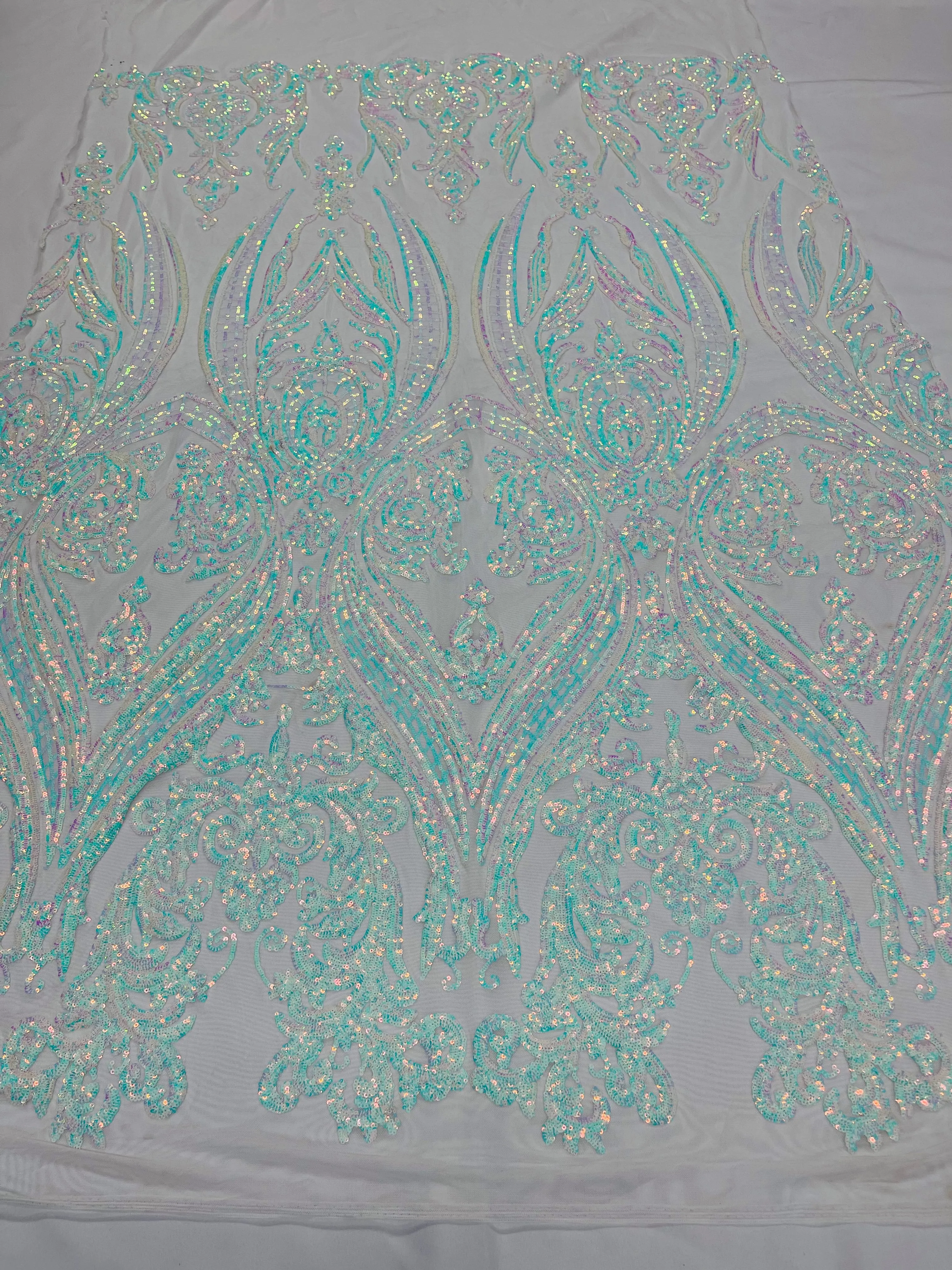 BIG DAMASK SEQUIN (By The Yard)