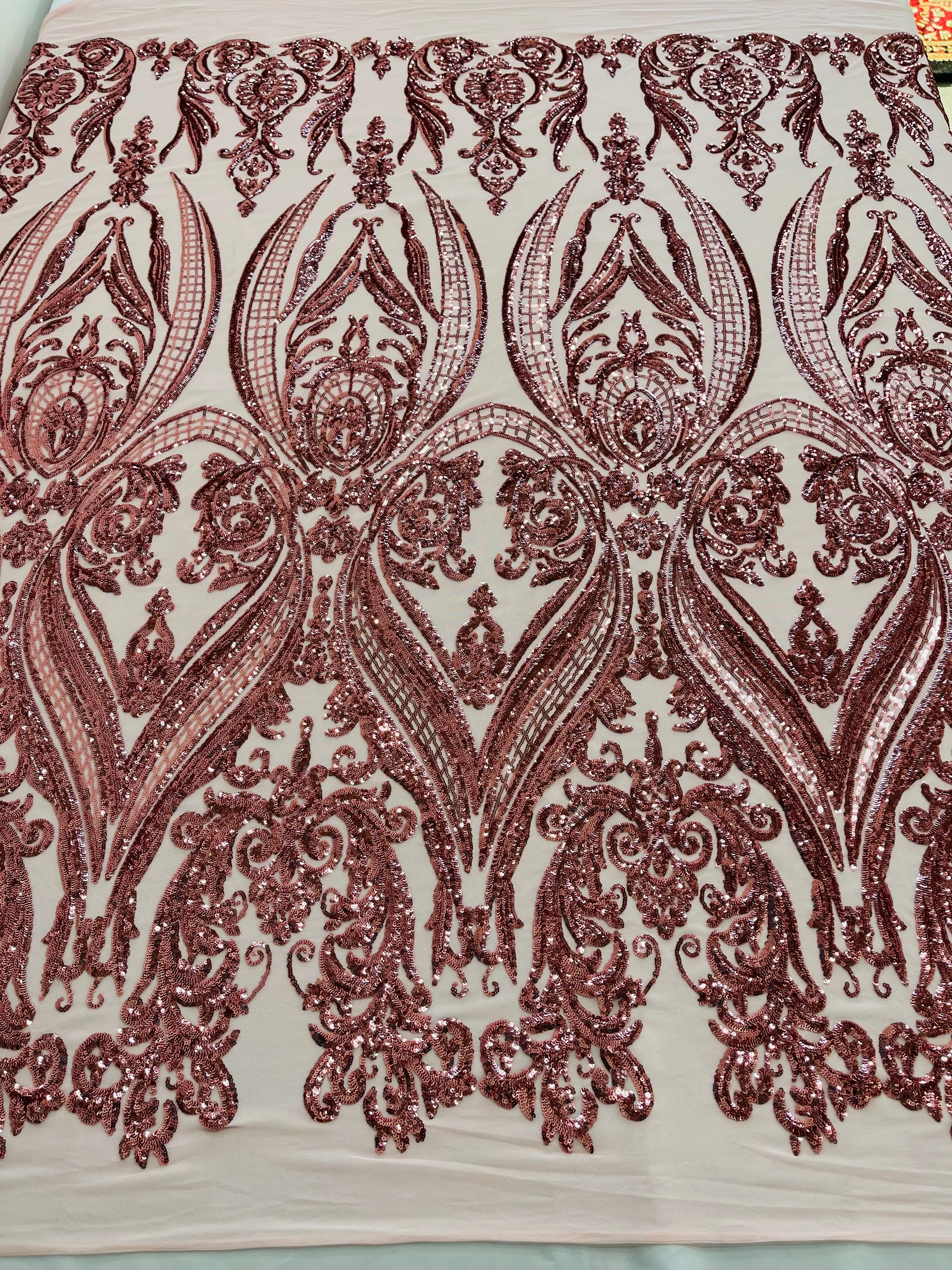 BIG DAMASK SEQUIN (By The Yard)