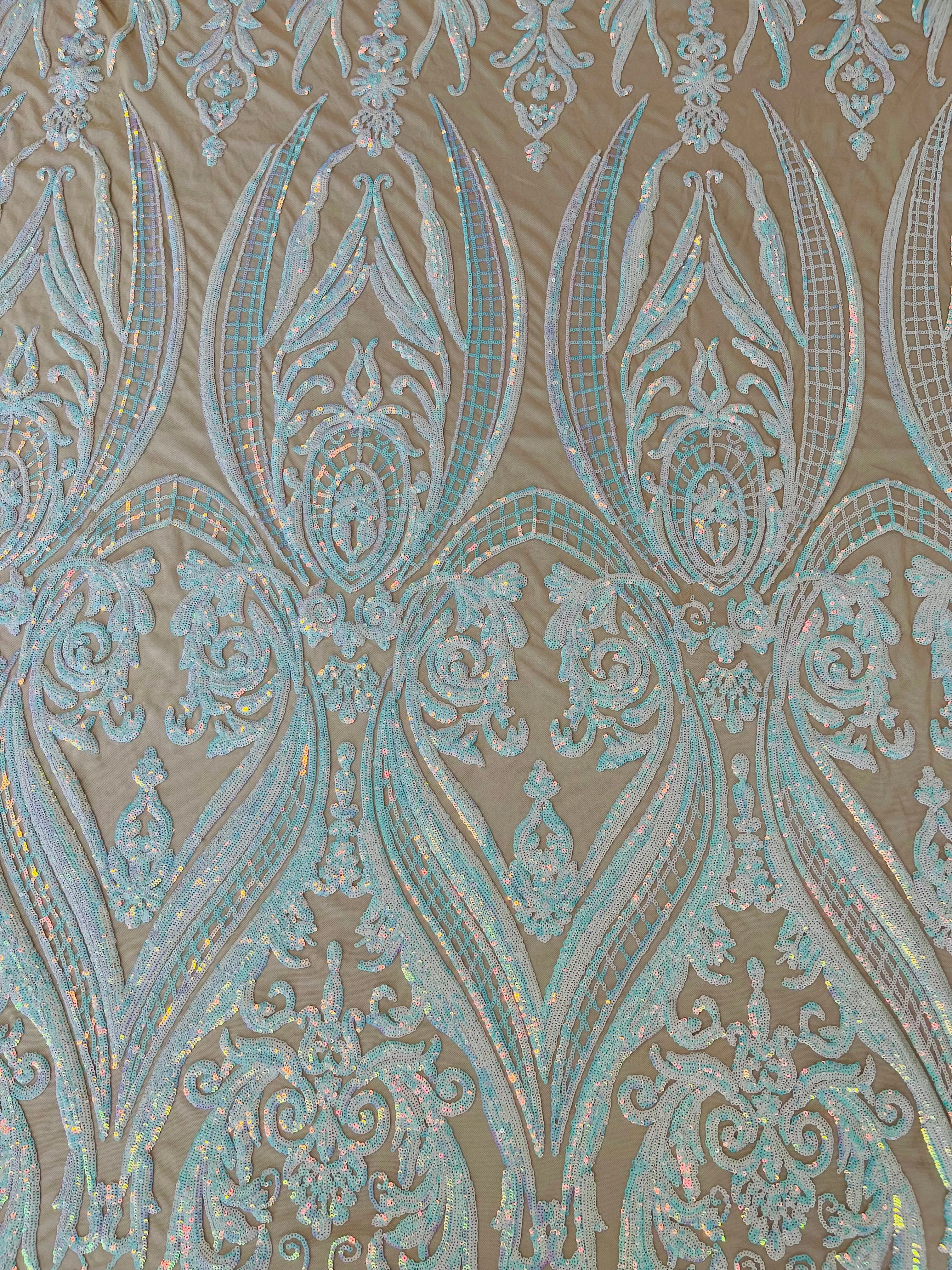 BIG DAMASK SEQUIN (By The Yard)