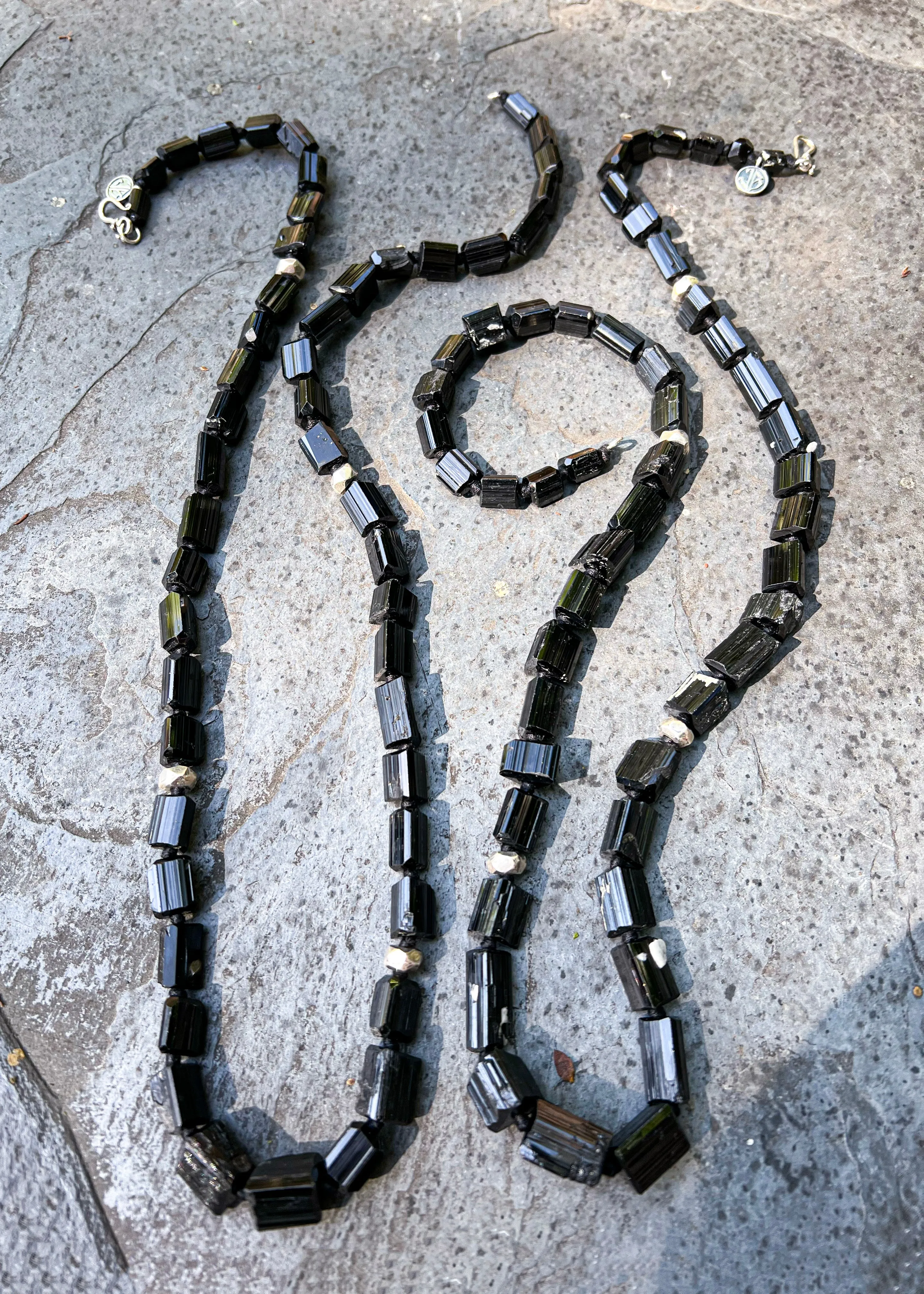 Black Tourmaline "Bela Lugosi's Dead - Bauhaus" Necklace