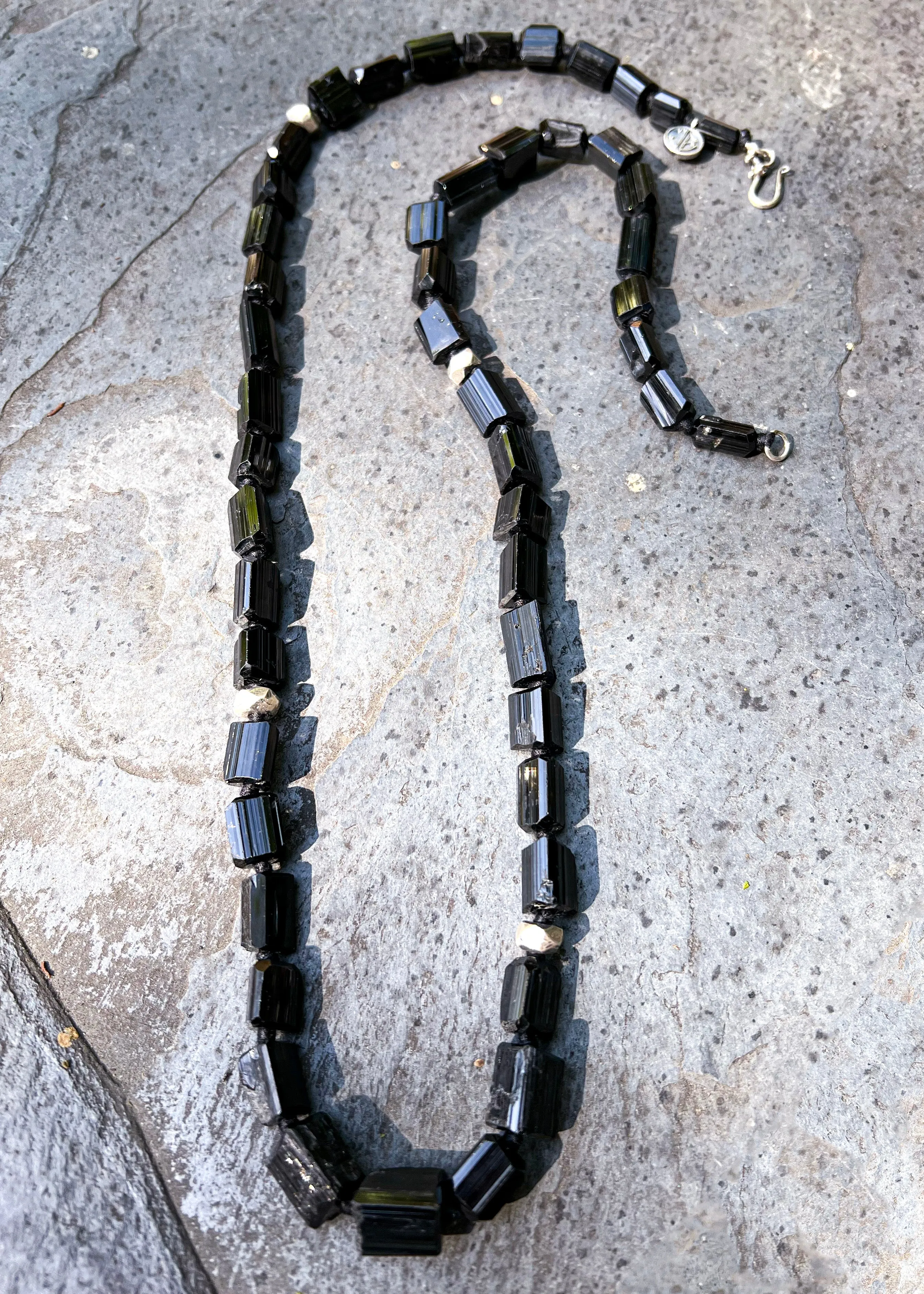 Black Tourmaline "Bela Lugosi's Dead - Bauhaus" Necklace