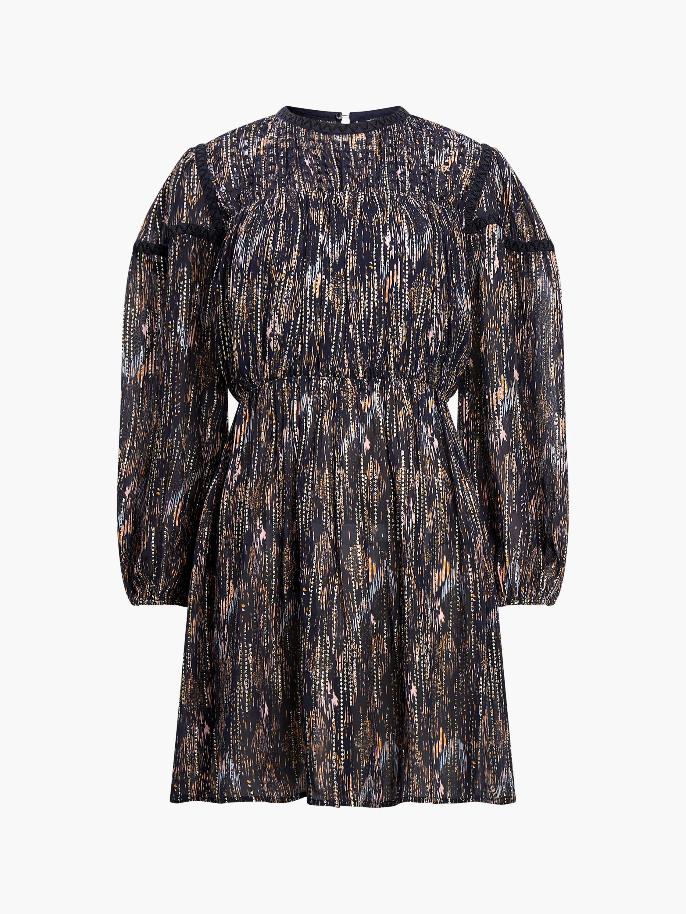 Carissa Lurex Jacquard Sequin Mini Dress