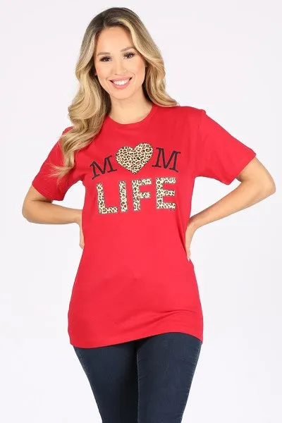 CH MOM LIFE- RED