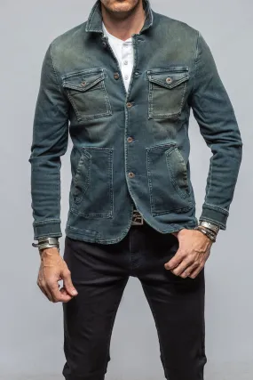 Chase Denim Jacket In Cactus