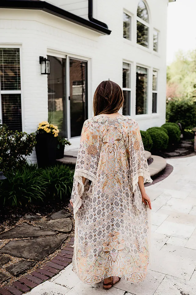 Crochet Fringe Kimono