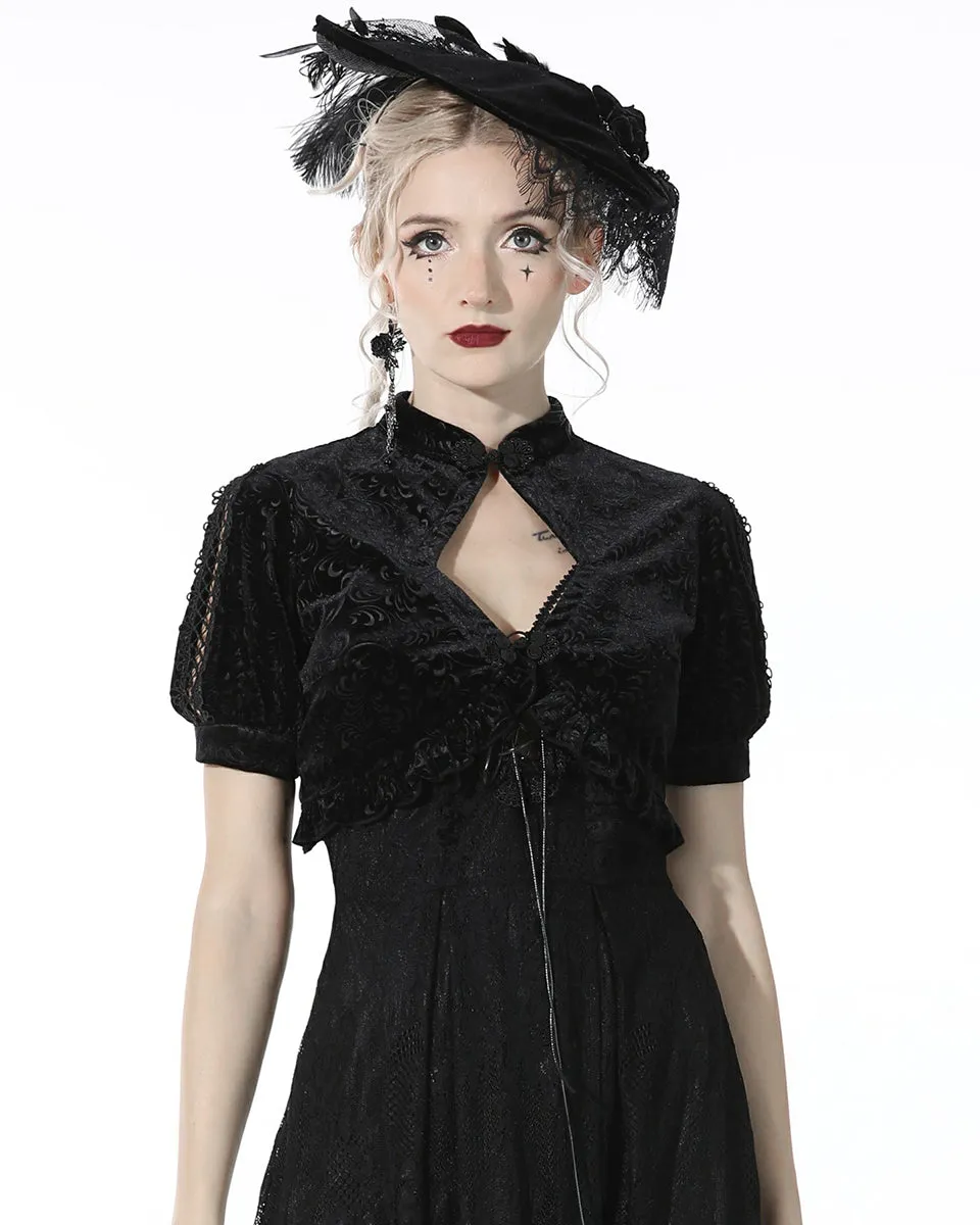 Dark In Love Baroquia Velvet Gothic Bolero