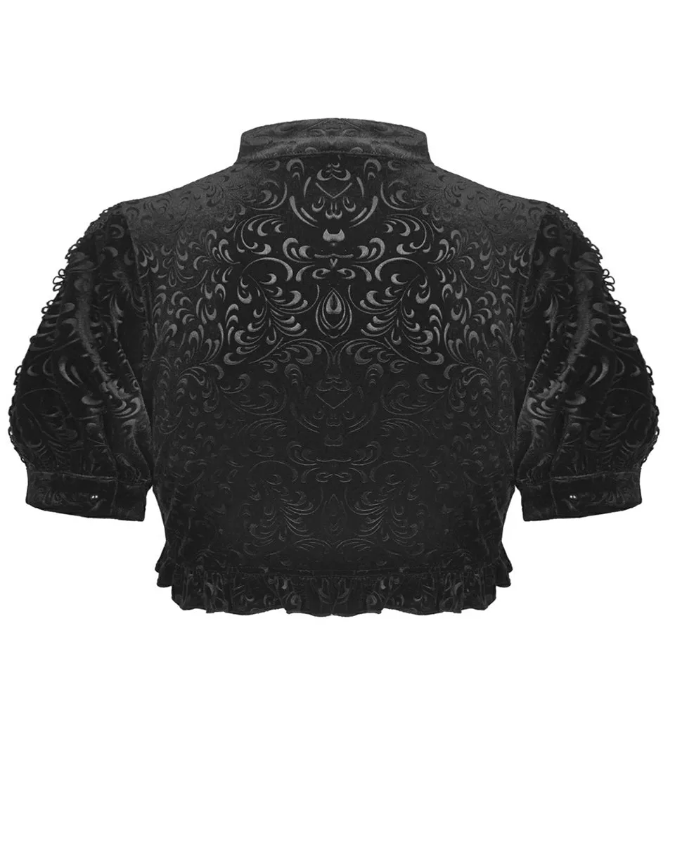 Dark In Love Baroquia Velvet Gothic Bolero