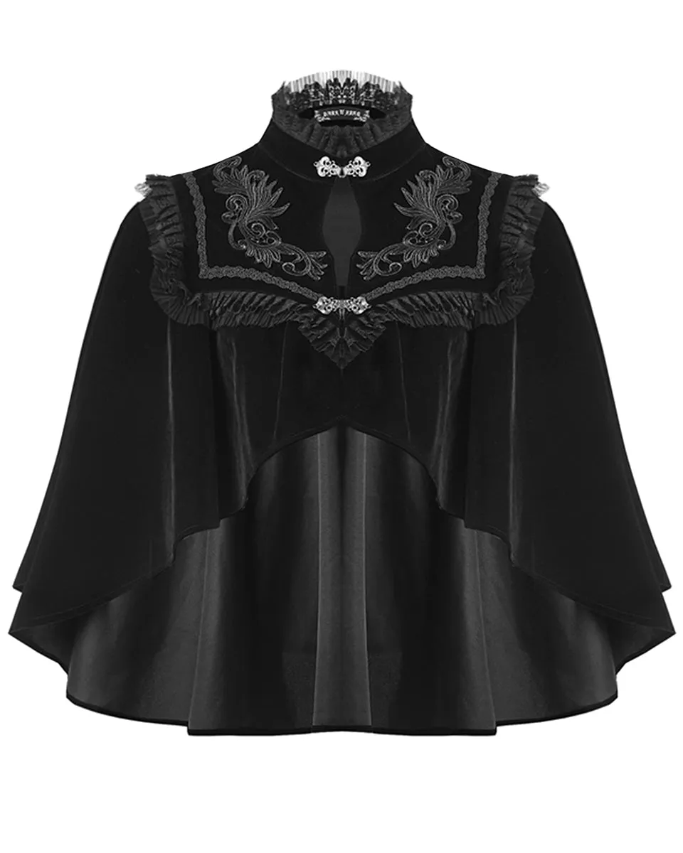 Dark In Love Constantia Velvet Cape