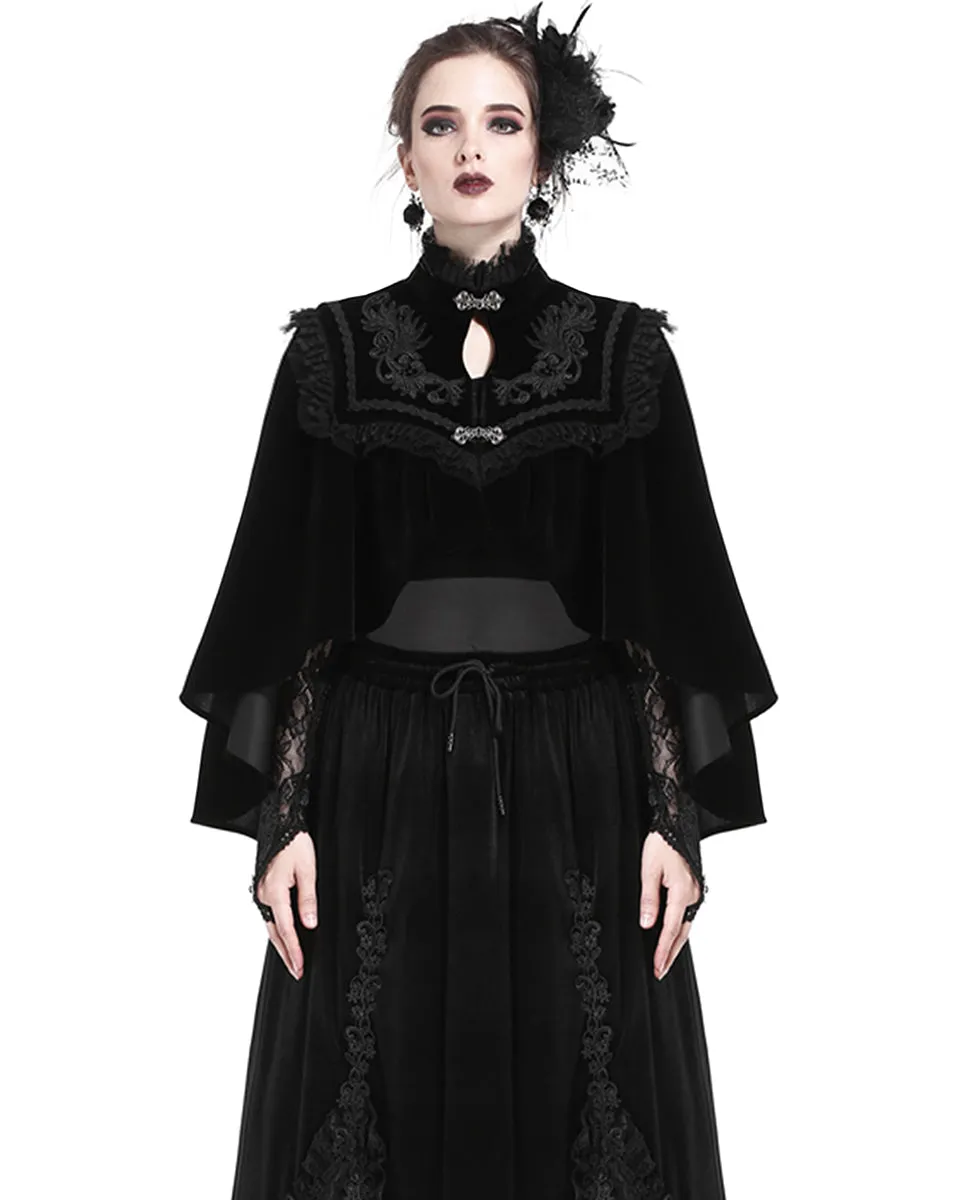 Dark In Love Constantia Velvet Cape