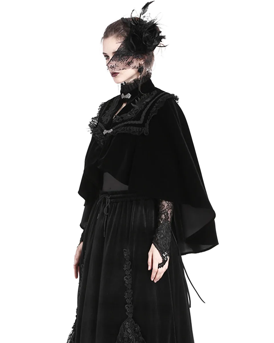 Dark In Love Constantia Velvet Cape