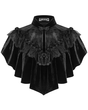 Dark In Love Sinnea Velvet Cape