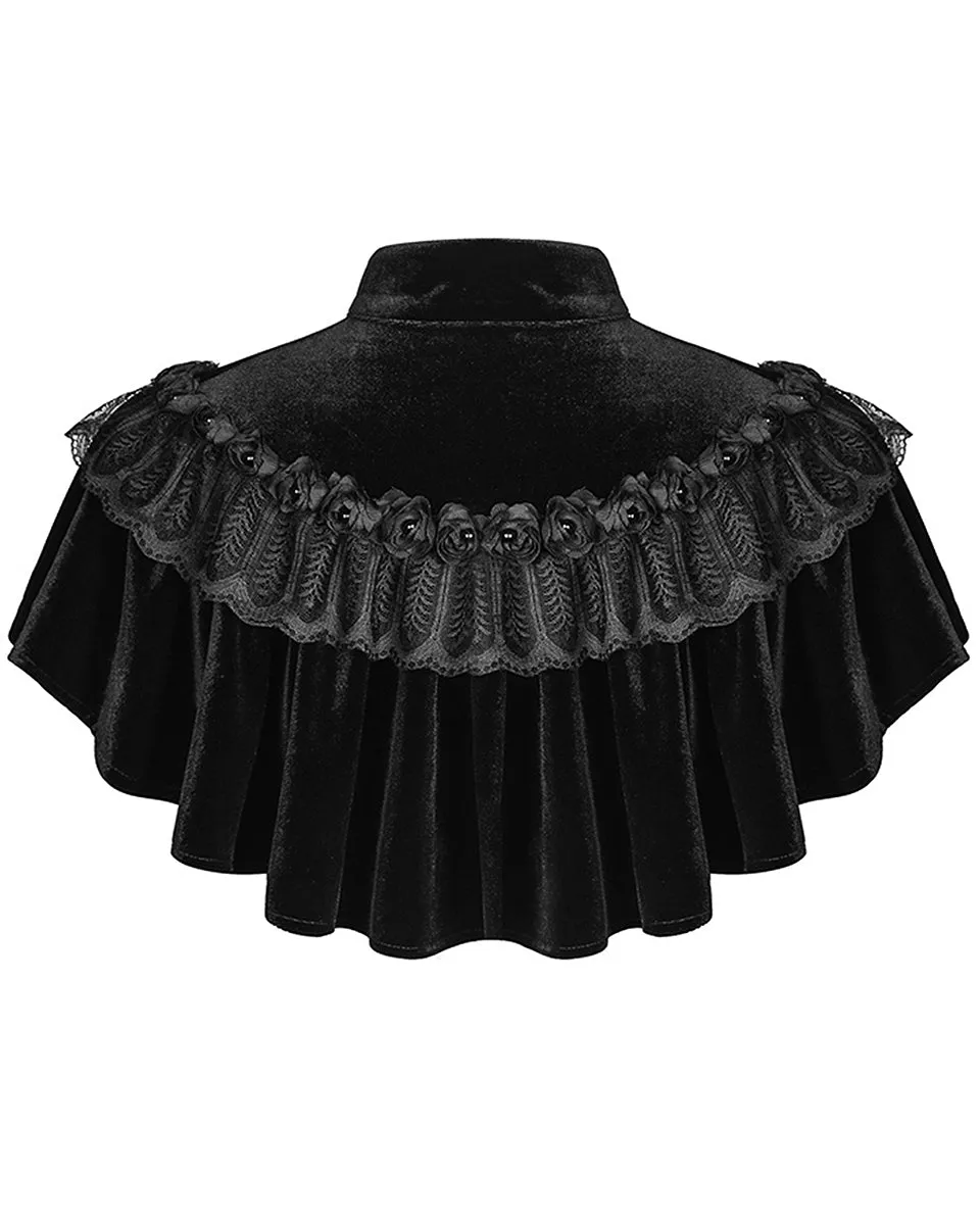 Dark In Love Sinnea Velvet Cape