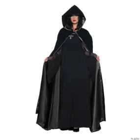 Deluxe Black Velvet Cape - Hire