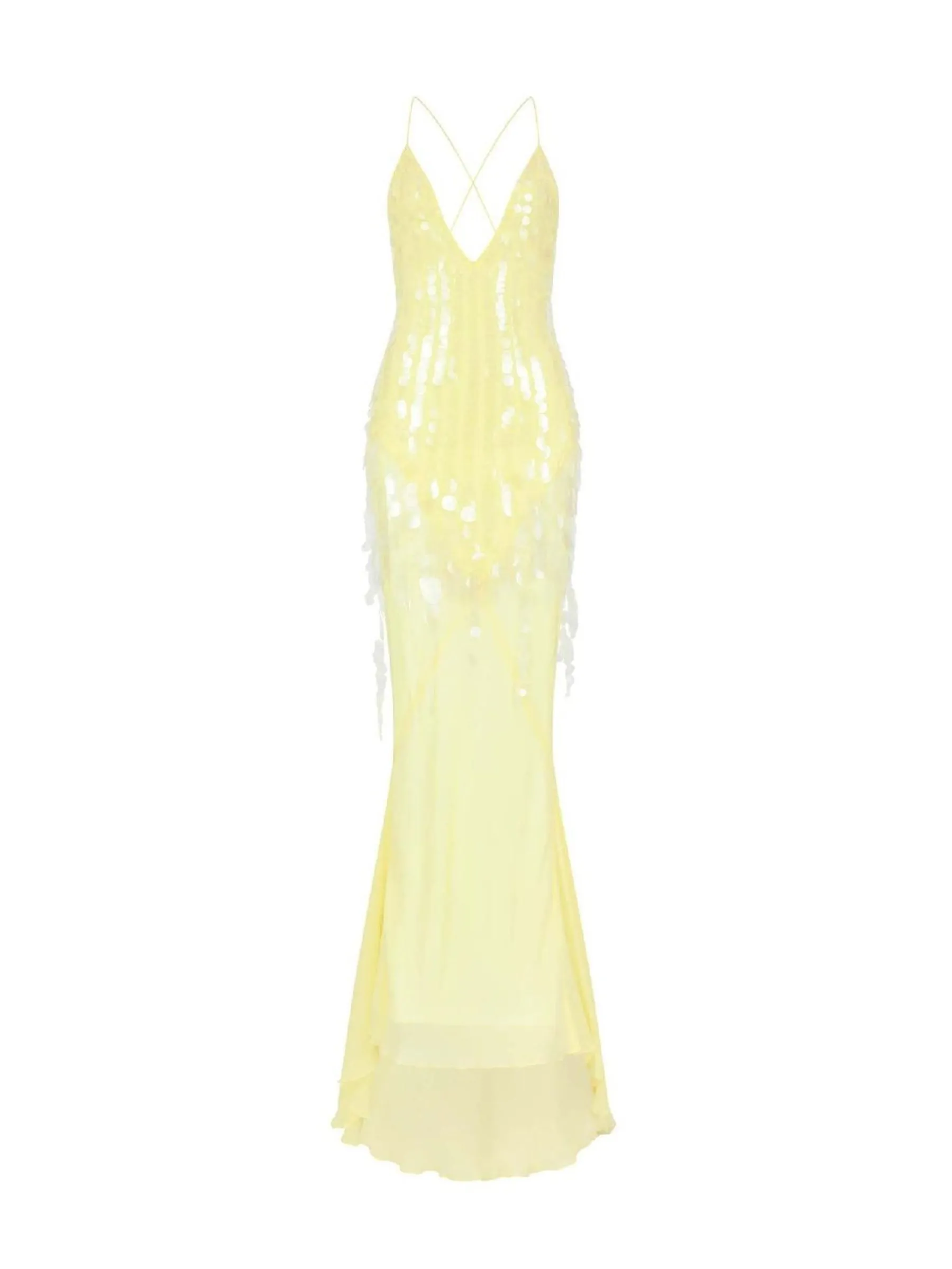 Flytonn-Christmas Outfits New Year's Eve Dress Night Out Club Dresses cute winter outfits Haily Sequin Gown Dress