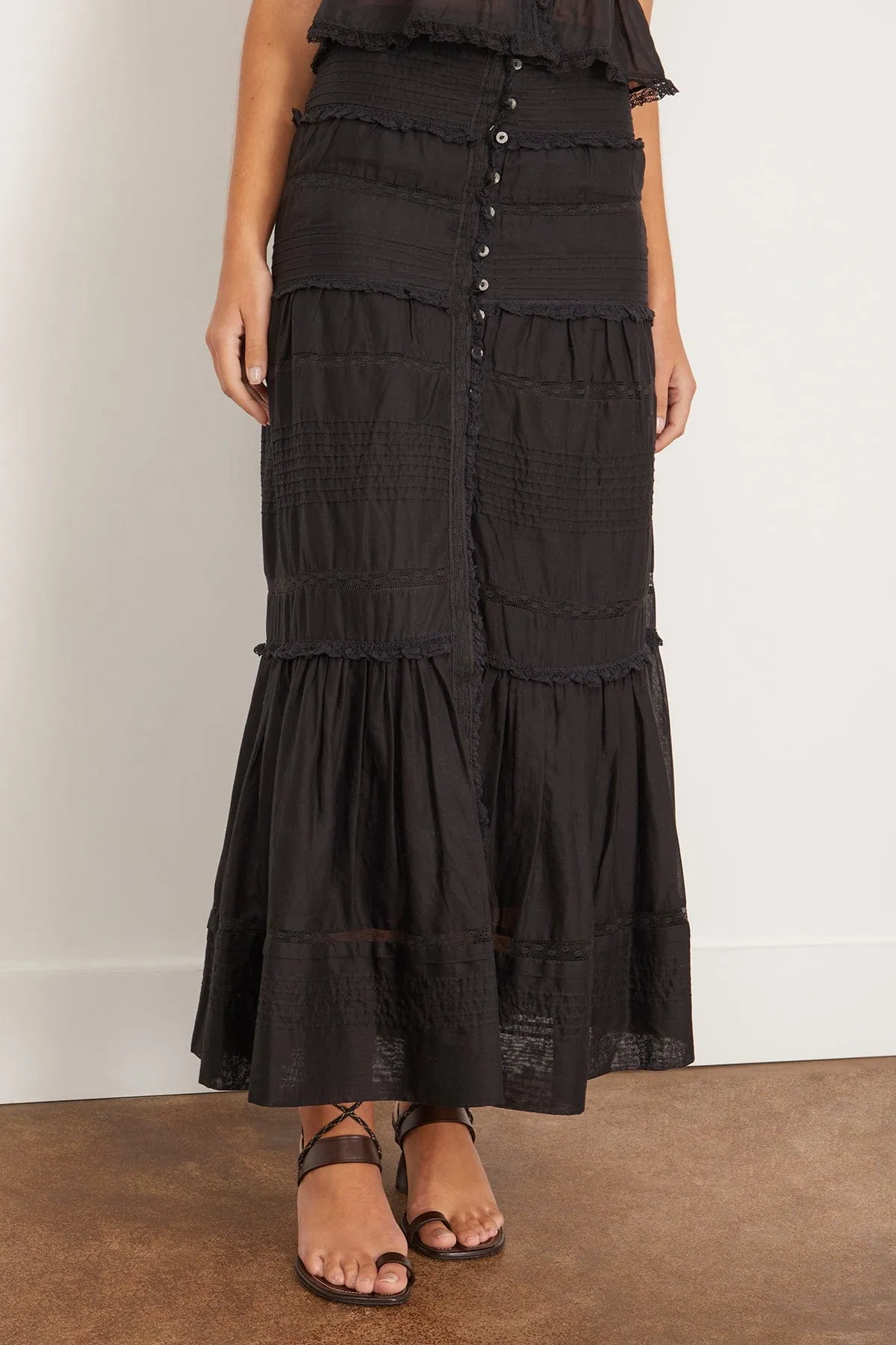 Gihane Skirt in Black