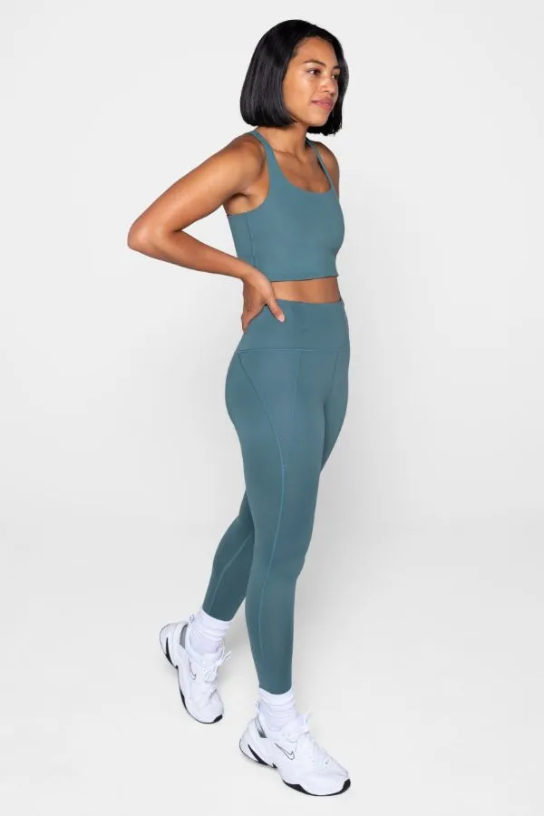 GIRLFRIEND COLLECTIVE // COMPRESSIVE HIGH RISE LEGGING - JADE