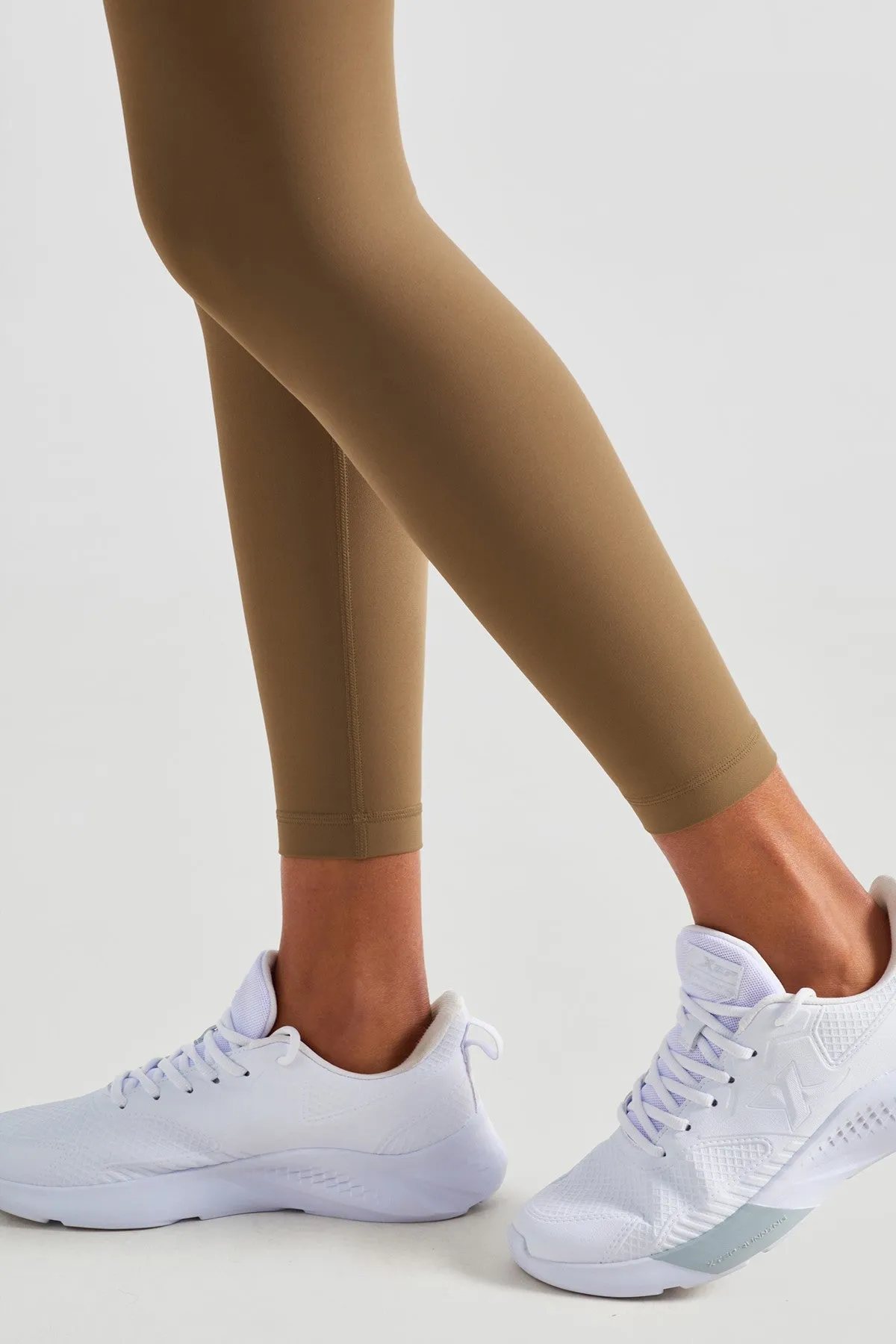 High-Rise No Front Seam Leggings