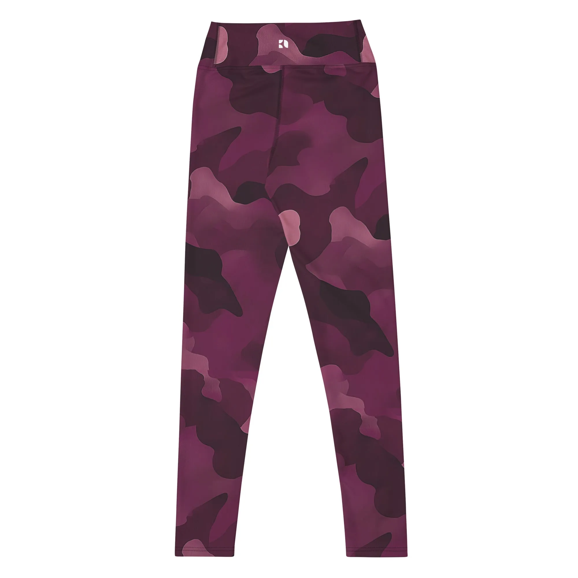 High Rise Yoga Leggings - Berry Sneaky