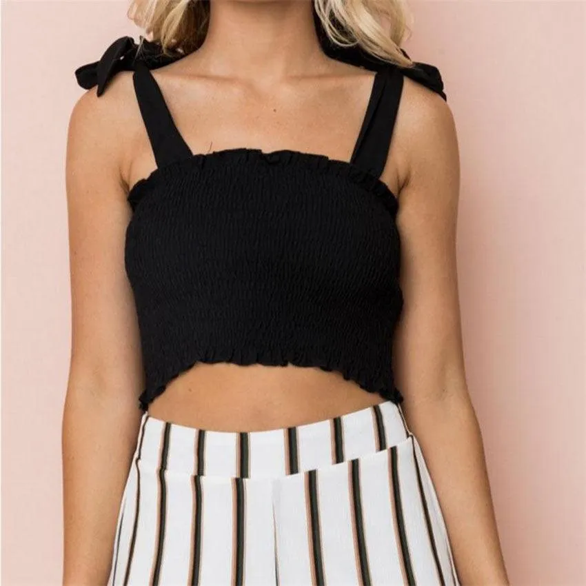 HIPPIE CHICK  CROPPED TOP