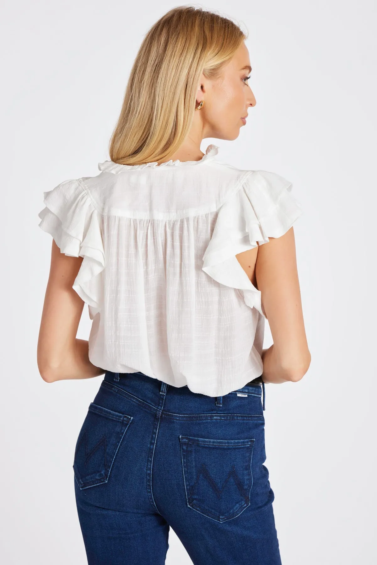 Margarita Poplin Top