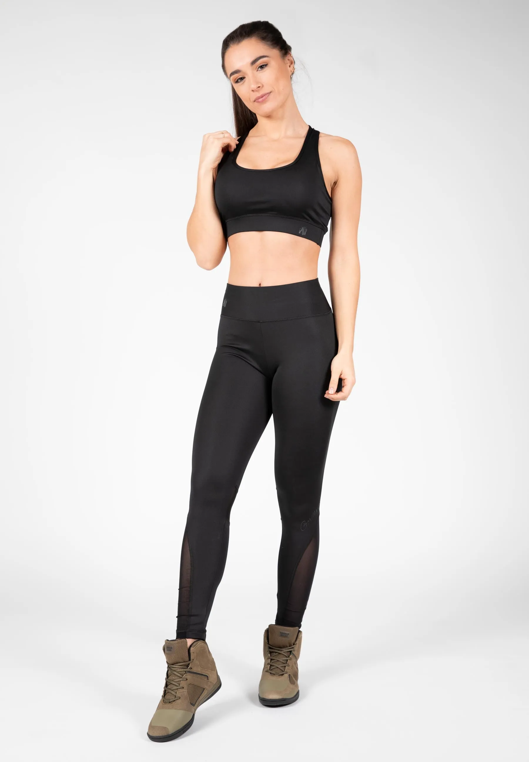 Meta Sports Bra - Black