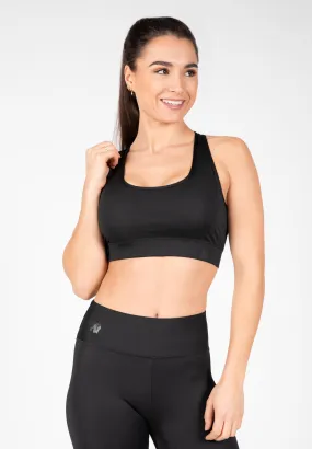 Meta Sports Bra - Black