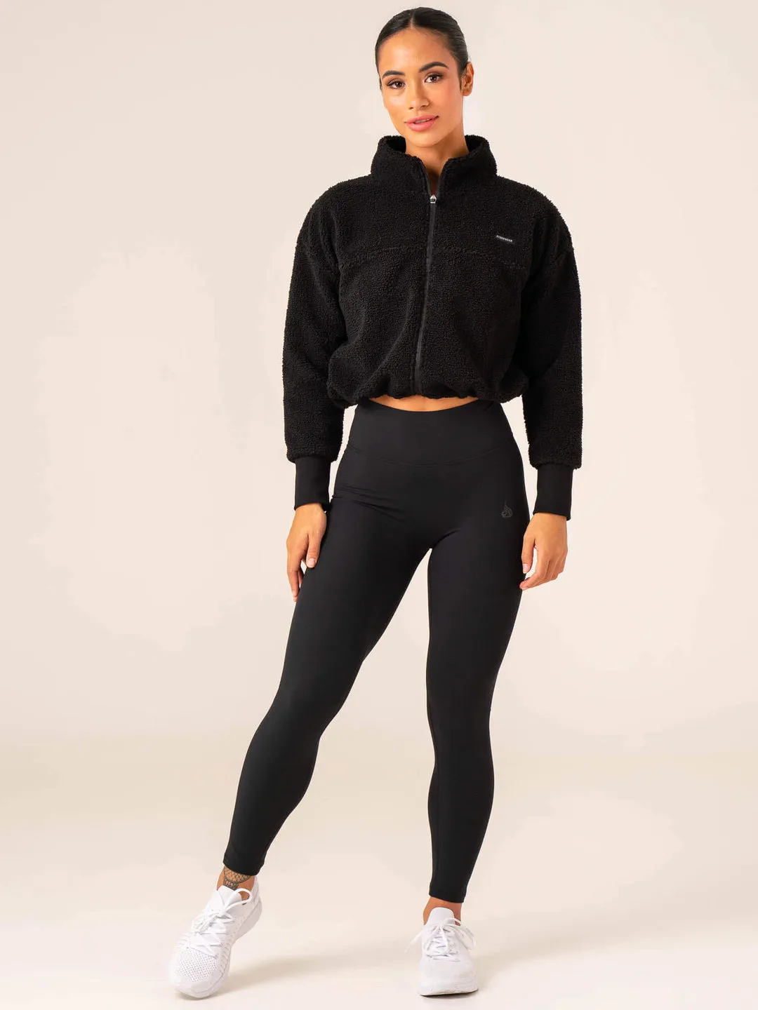 NKD High Waisted Scrunch Leggings | Black