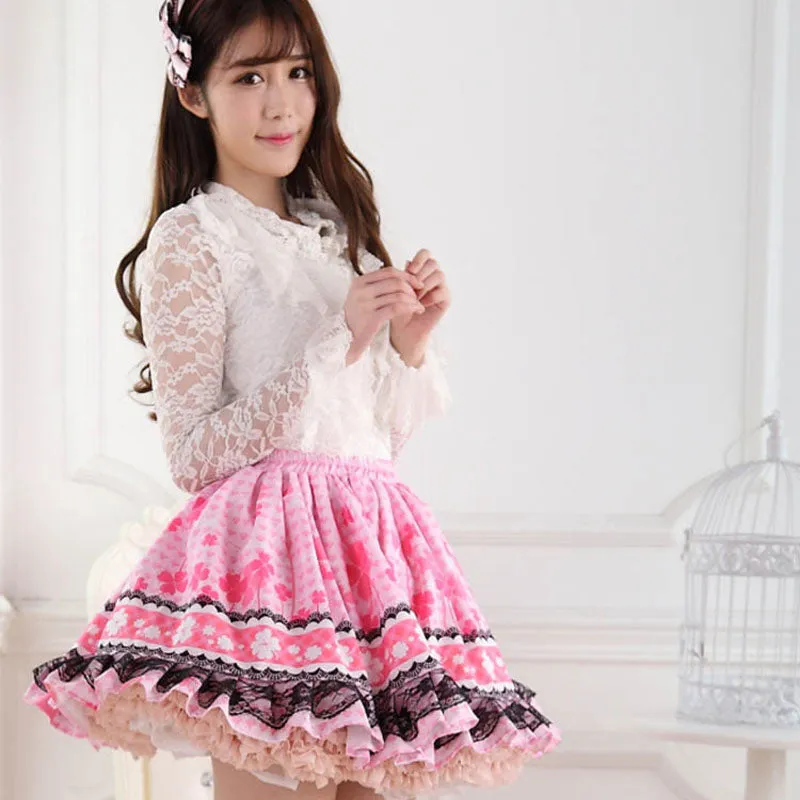 Pink Ruffled Princess Skirt