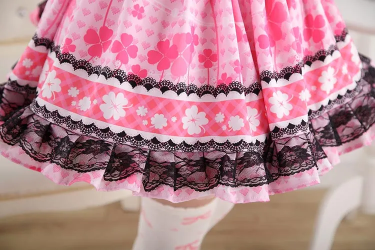 Pink Ruffled Princess Skirt