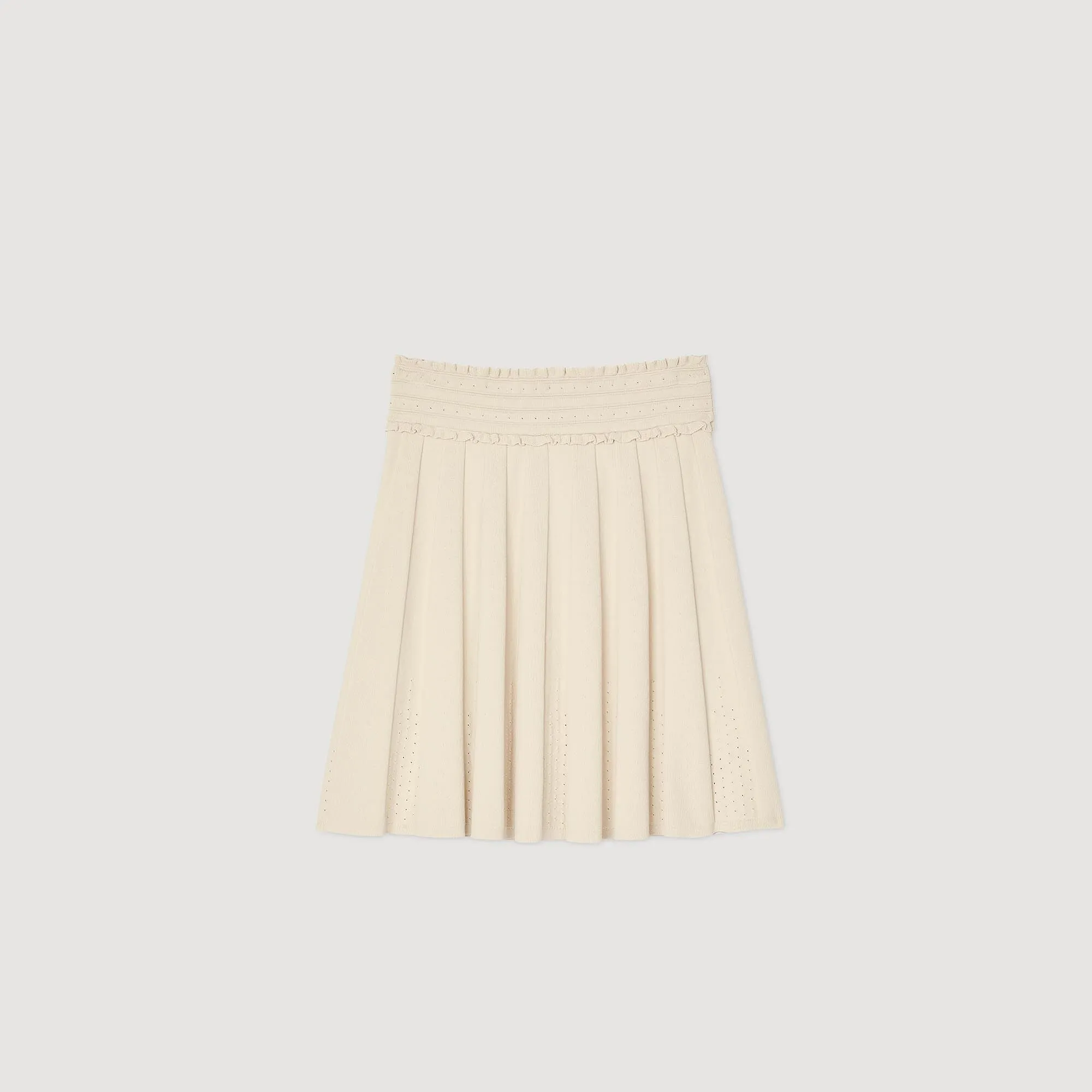 Pointelle Knit Skirt