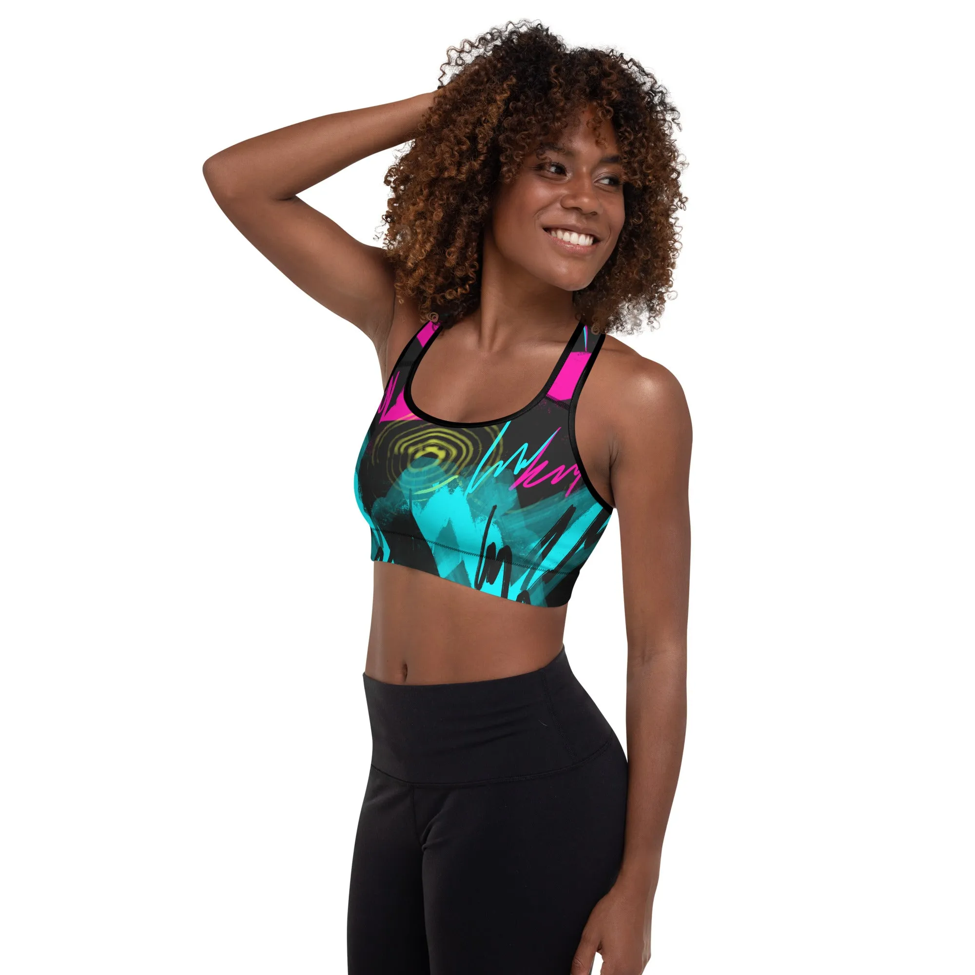 “Power” Padded Sports Bra