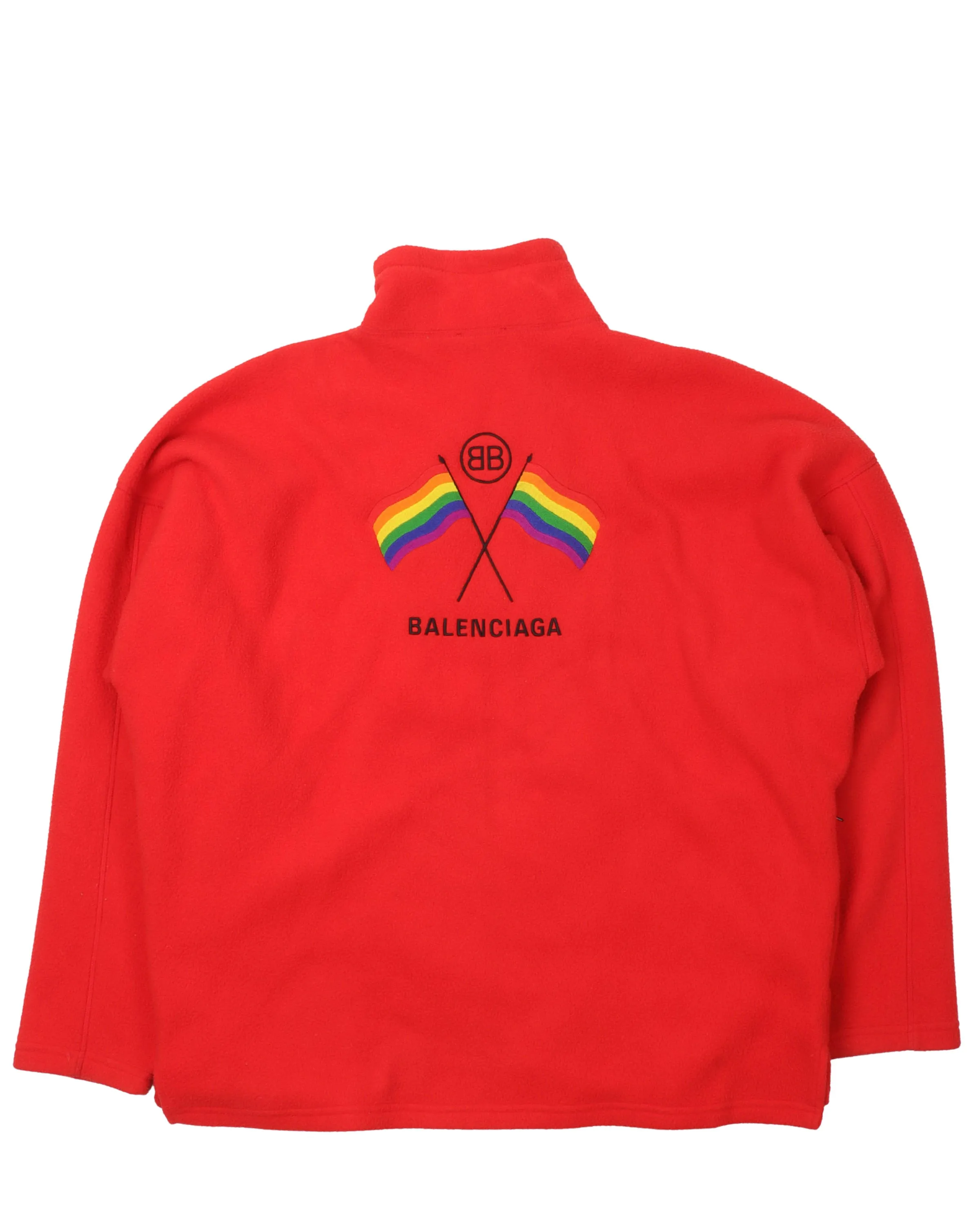 Pride Zip-Up Fleece Jacket