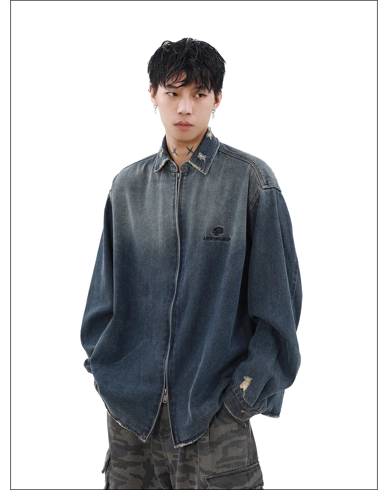 QS998A denim shirts