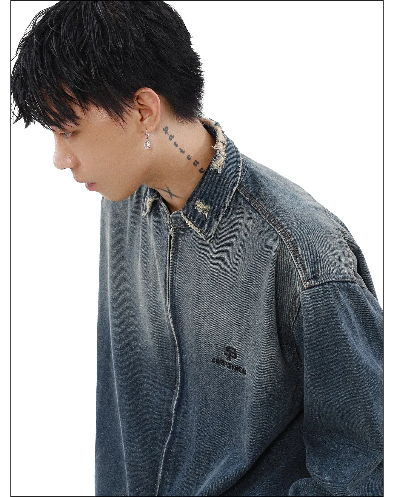 QS998A denim shirts