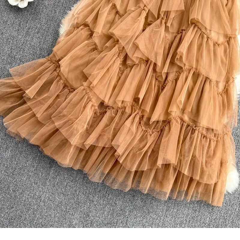 Rah-Rah Ruffled Tiers Tulle Tutu Skirts