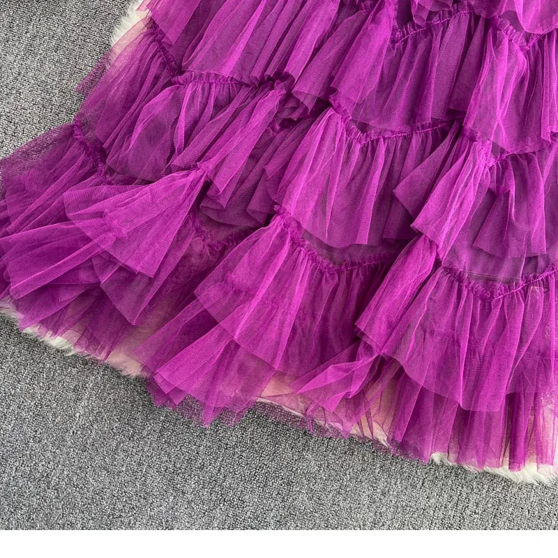 Rah-Rah Ruffled Tiers Tulle Tutu Skirts