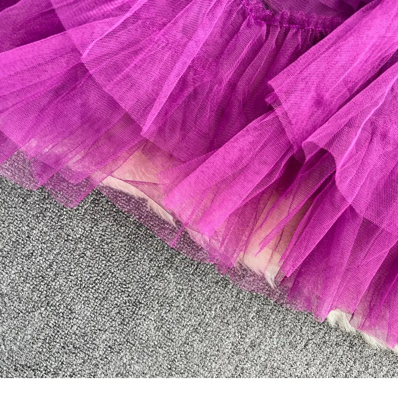 Rah-Rah Ruffled Tiers Tulle Tutu Skirts