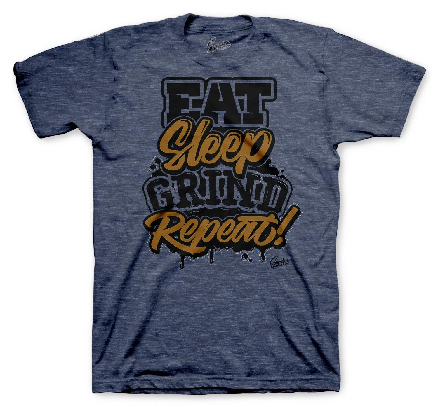 Retro 6 Washed Denim Repeat Shirt