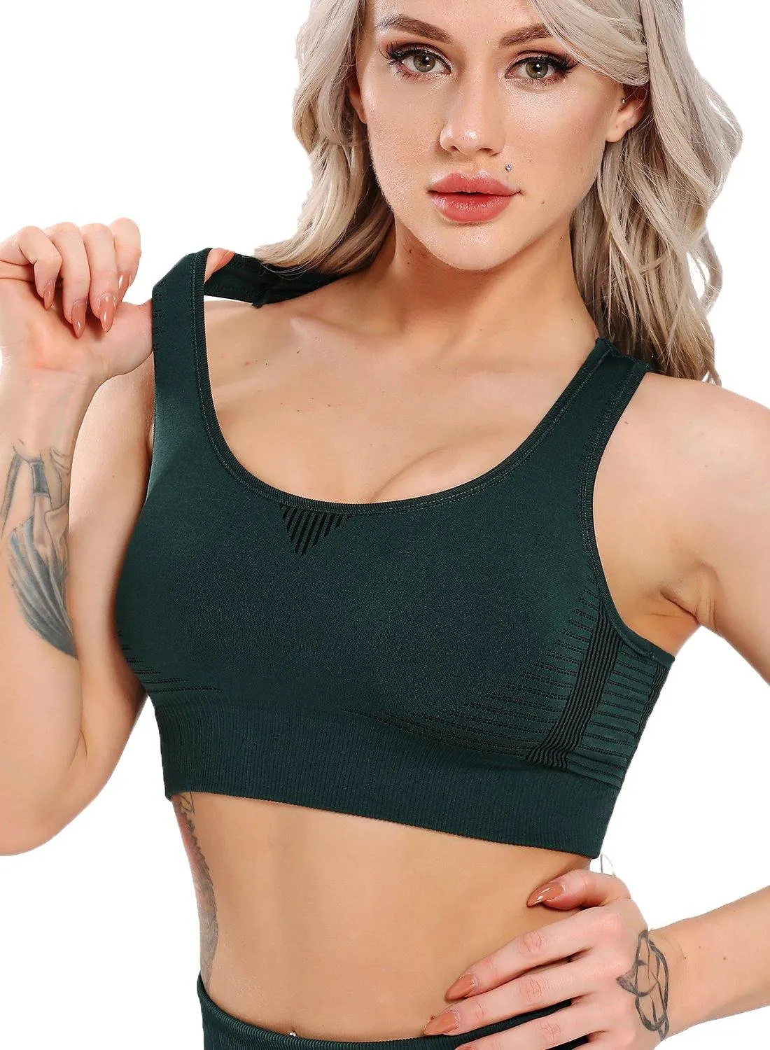 SEASUM Women Seamless Soft Sports Bras