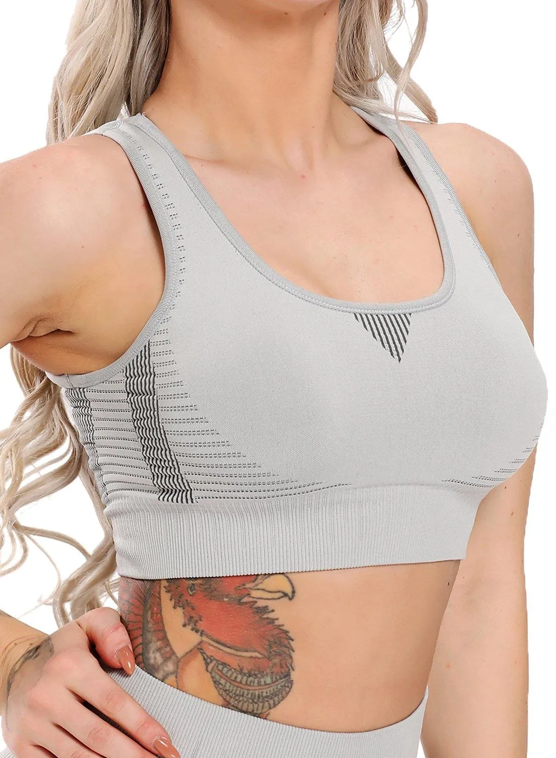 SEASUM Women Seamless Soft Sports Bras