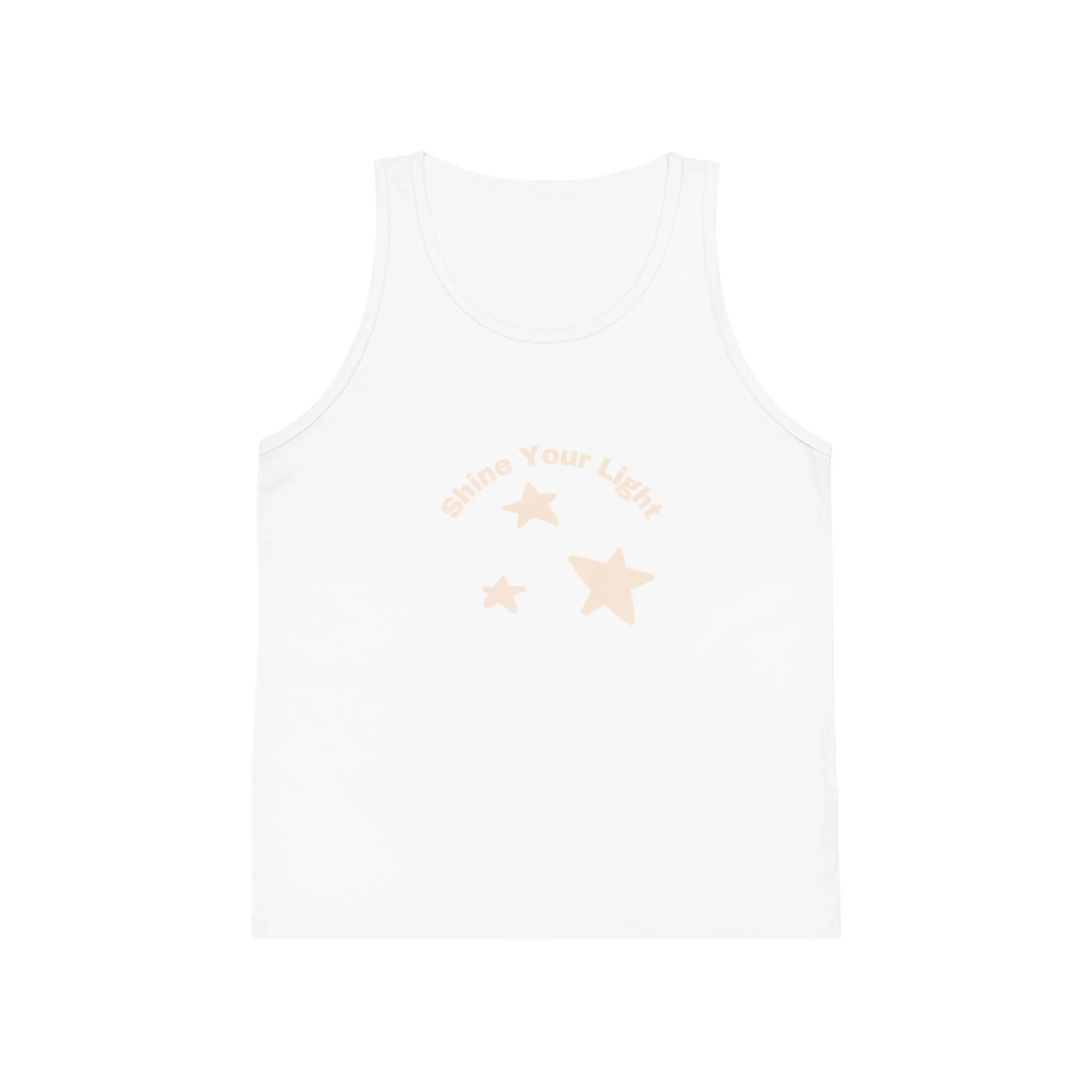 Shine Bright Shine Your Light Kid's Jersey Tank Top, Neon Girls Tween Preteen tank top, positive vibes