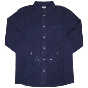 WeSC Eric Comfort Fit Denim Long Sleeve Shirt Indigo